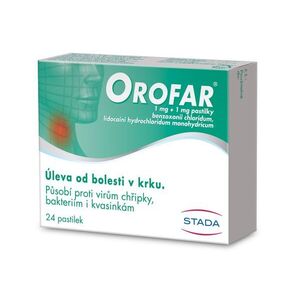 Orofar 24 pastilek obraz