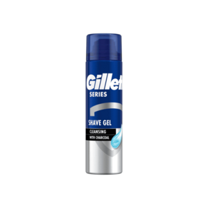 Gillette Series Charcoal gel na holení s dřevěným uhlím 200 ml obraz