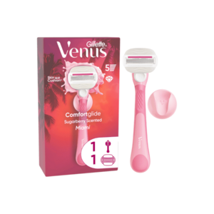 Gillette Venus ComfortGlide Miami holicí strojek + 1 náhradní hlavice obraz