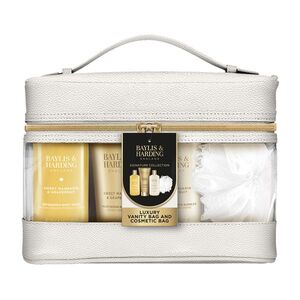Baylis & Harding Sada péče o tělo v toaletní taštičce Mandarinka & Grapefruit 5 ks obraz