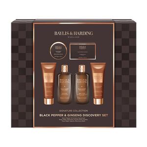 Baylis & Harding Pánská dárková sada péče o tělo Black Pepper & Ginseng 6 ks obraz
