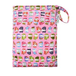 T-tomi Nepromokavý sáček Pink owl obraz