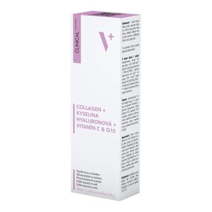 Clinical Collagen + kys. hyaluronová + vit.C & Q10 3x8, 8 g obraz