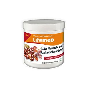 Medi-Inn Lifemed Rotes Weinlaub Rosskastanien balzám s vinným listem a koňským kaštanem 250 ml obraz