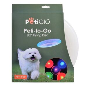 PetiGIO peti-to-Go létající LED disk obraz