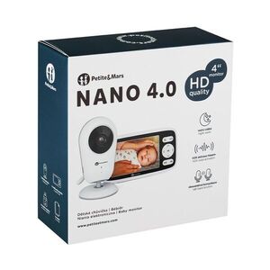 Petite&Mars Dětská digitální chůvička NANO 4.0 obraz