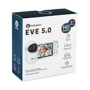 Petite&Mars Dětská digitální chůvička EVE 5.0 obraz
