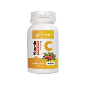 medipron Vitamin C se šípky 500 mg 60 tablet obraz