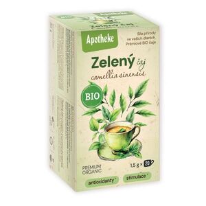 Apotheke BIO Zelený čaj Camellia Sinensis nálevové sáčky 20x1, 5 g obraz