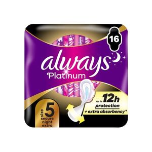 Always Platinum Secure Night Extra vložky 16 ks obraz