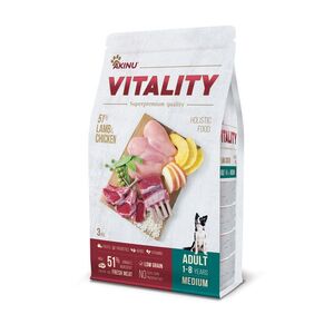 Akinu VITALITY jehněčí & kuřecí granule pro středně velké psy 3 kg obraz