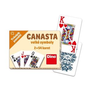 Dino Toys Trénink paměti Kanasta 108 karet obraz