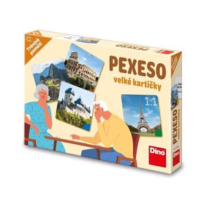 Dino Toys Trénink paměti Pexeso Památky 24 kartiček obraz