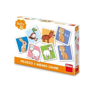 Dino Toys Domácí zvířátka Pexeso Baby 24 kartiček obraz