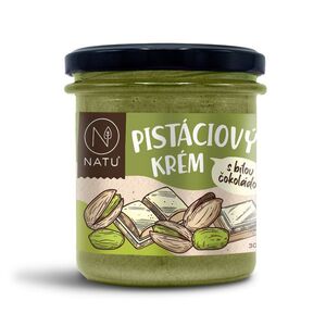 NATU Pistáciový krém s bílou čokoládou 300 g obraz