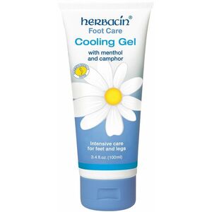 Herbacin Gel chladící na horké a těžké nohy 100 ml obraz