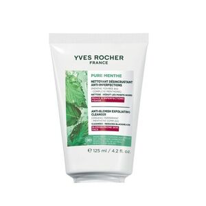 Yves Rocher Pure Menthe Čisticí gel s jemným peelingem 125 ml obraz