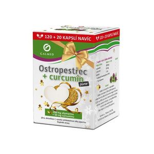Galmed Ostropestřec+curcumin forte 120+20 kapslí obraz