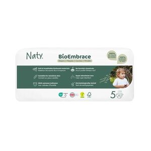Naty BioEmbrace Junior 11–25 kg dětské plenky 40 ks obraz