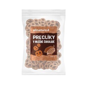 Allnature Preclíky v mléčné čokoládě 100 g obraz
