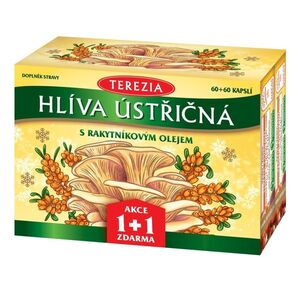 Terezia Hlíva ústřičná s rakytníkovým olejem 60+60 kapslí obraz