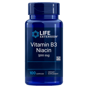 Life Extension Vitamin B3 Niacin - 100 kapslí obraz
