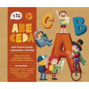 4bambini Abeceda aneb Pestré hrátky s písmenky a obrázky obraz