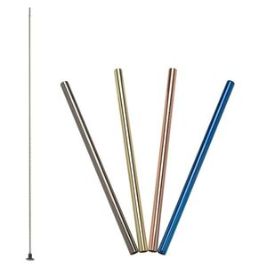 Lurch Trendy nerezová brčka 00240990 -18 cm barevná (4 ks+ kartáček) obraz