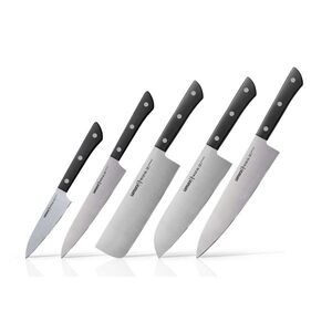 Samura HARAKIRI Sada 5 nožů (černá) (SHR-0250B) obraz