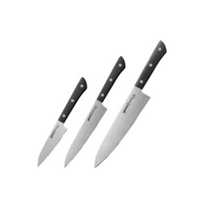 Samura HARAKIRI Sada 3 nožů (černá) (SHR-0220B) obraz