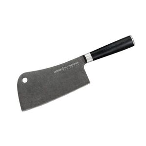 Samura MO-V Stonewash Kuchyňský nůž sekáček 18 cm (SM-0040B) obraz