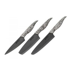 Samura INCA Set 3 keramických nožů (SIN-0220B) černý obraz