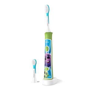 Philips Sonicare for Kids HX6352/11 dětský sonický zubní kartáček zelený obraz