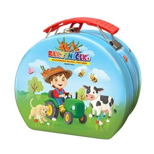 Rakytníček Multivitaminové želatinky s rakytníkem TRAKTOR kufřík 50 ks obraz