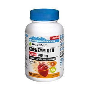 NatureVia Koenzym Q10 cardio 200 mg 120 kapslí obraz
