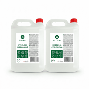 Ecorai Kyselina citronová roztok kanystr 2 x 5 l (10 l) obraz