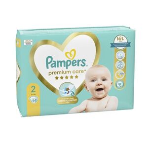 Pampers Premium Care vel. 2 4-8 kg dětské pleny 68 ks obraz