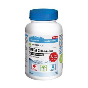 NatureVia Omega 3 One a Day 120 kapslí obraz