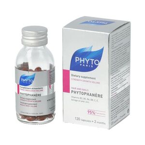 Phyto phanére Dietary Supplement Strenght Growth Volume Hair & Nails 120 ks 120 ks obraz