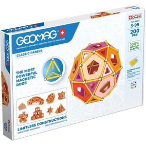 Geomag Classic Panels magnetická stavebnice 200 dílků obraz