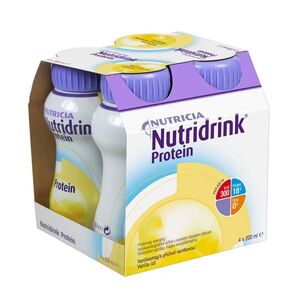 Nutridrink Protein s příchutí vanilkovou 4x200 ml obraz