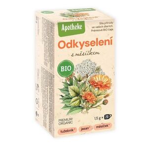 Apotheke BIO Odkyselení s měsíčkem čaj 20x1.5g obraz