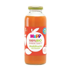 Hipp 100% BIO JUICE Ovocná šťáva s karotkou 330 ml obraz