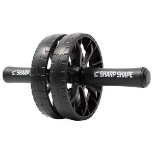 SharpShape Posilovací kolečko DUAL WHEEL černé obraz