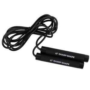 SharpShape Zátěžové švihadlo 90 g černé obraz