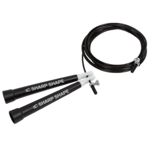 SharpShape Švihadlo QUICK ROPE černé obraz