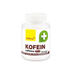 Wolfberry Kofein 250 mg 120 kapslí obraz