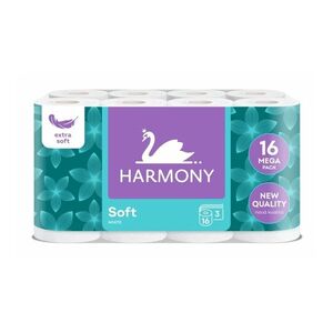 Harmony Soft toaletní papír 16 rolí obraz