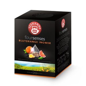 Teekanne Foursenses Blutorange Ingwer porcovaný čaj 20x2, 5 g obraz