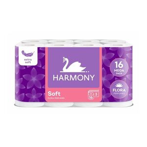 Harmony Soft toaletní papír flora aroma 16 rolí obraz